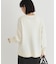 HONEYSUCKLE ROSE(ハニーサックルローズ)【レディース】【スウェット感覚のニット】「やわラク」スウェットライクセーター（洗濯機で洗える）