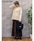 HONEYSUCKLE ROSE(ハニーサックルローズ)【レディース】ブークレニットベスト