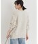 HONEYSUCKLE ROSE(ハニーサックルローズ)【レディース】ケーブルフリンジセーター