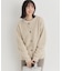 HONEYSUCKLE ROSE(ハニーサックルローズ)【レディース】シャギークルーカーディガン