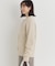 HONEYSUCKLE ROSE(ハニーサックルローズ)【レディース】シャギークルーカーディガン