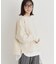 HONEYSUCKLE ROSE(ハニーサックルローズ)【レディース】【コスパ最強】サイドスリットポンチプルオーバー（ゆったりシルエット/ヒップ周りもカバー）