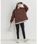 HONEYSUCKLE ROSE(ハニーサックルローズ)【レディース】【コスパ最強】サイドスリットポンチプルオーバー（ゆったりシルエット/ヒップ周りもカバー）