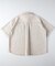 HONEYSUCKLE ROSE(ハニーサックルローズ)【レディース】ケミカル加工ワーク半袖シャツ/セットアップ対応