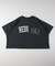 《体型カバー》切替プリントTシャツ