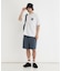 CAMP7 バックロゴプリントTシャツ