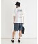 CAMP7 バックロゴプリントTシャツ