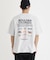 CAMP7 バックロゴプリントTシャツ