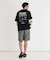 CAMP7 バックロゴプリントTシャツ