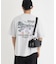 CAMP7 手書き風バックプリントTシャツ