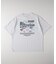 CAMP7 手書き風バックプリントTシャツ