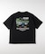 CAMP7 手書き風バックプリントTシャツ