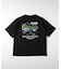 CAMP7 手書き風バックプリントTシャツ