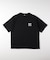 CAMP7 手書き風バックプリントTシャツ