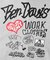 《店舗人気アイテム》BEN DAVIS バックプリントジップパーカー