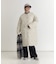 キルティングロングコート