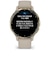 GARMIN　GPSスマートウォッチ Venu 3S Suica対応 French Gray / Cream Gold 0100278542
