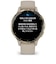GARMIN　GPSスマートウォッチ Venu 3S Suica対応 French Gray / Cream Gold 0100278542