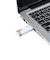 エレコム　LightningUSBメモリ USB3.2(Gen1) USB3.0対応 64GB Type-C変換アダプタ付 ホワイト MFLGU3B064GWH