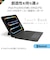 エレコム　キーボード Touch Book ケース一体型 11インチiPad Pro(M4)用 ブラック TKCA10BPBK