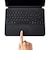 エレコム　キーボード Touch Book ケース一体型 10.2インチ iPad(第9/8/7世代)用 ブラック TKCA13BPBK