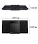 パナソニック　一体型ミニコンポ シルバー SCHC420S