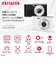 AIWA　aiwa cam DCB コンパクトデジタルカメラ ブラック JA4DCM0001BK