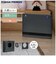ユアサ　分解して洗えるワイドタイプのセラミックファンヒーター 1200W 人感センサー付き グレー YAPS1246SGMH