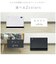 ユアサ　分解して洗えるワイドタイプのセラミックファンヒーター 1200W 人感センサー付き グレー YAPS1246SGMH