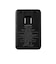 エレコム　電源タップ コンセント ×3 USB-C ×2 USB-A ×1 ポート付き PSE適合 67W PD対応 MacBook WindowsPC iPhone Android スマホ充電対応 ブラック TU093AC2BK