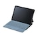 エレコム　Surface Pro 12 インチ ケース スタンド機能 衝撃吸収 キーボード対応 TBMSP25HVCKFBK