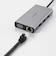 エレコム　ドッキングステーション 10-in-1 USB-C ハブ PD 100W HDMI 4K/30Hz VGA 1080p USB-A×3 LAN SD/microSD アルミ筐体 シルバー DST101BPSV
