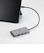 エレコム　ドッキングステーション 10-in-1 USB-C ハブ PD 100W HDMI 4K/30Hz VGA 1080p USB-A×3 LAN SD/microSD アルミ筐体 シルバー DST101BPSV