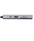 エレコム　ドッキングステーション 10-in-1 USB-C ハブ PD 100W HDMI 4K/30Hz VGA 1080p USB-A×3 LAN SD/microSD アルミ筐体 シルバー DST101BPSV