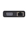 エレコム　ドッキングステーション 10-in-1 USB-C ハブ PD 100W HDMI 4K/30Hz VGA 1080p USB-A×3 LAN SD/microSD アルミ筐体 シルバー DST101BPSV
