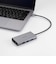 エレコム　ドッキングステーション 10-in-1 USB-C ハブ PD 100W HDMI 4K/30Hz VGA 1080p USB-A×3 LAN SD/microSD アルミ筐体 シルバー DST101BPSV