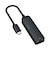 GOPPA　PD100W充電対応 Type-C接続 2.5GbE LANアダプター ［USB Power Delivery対応］ ブラック GPCR452GHPB