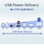 GOPPA　PD100W充電対応 Type-C接続 2.5GbE LANアダプター ［USB Power Delivery対応］ ブラック GPCR452GHPB