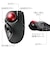 エレコム　マウス トラックボール HUGE [光学式 /無線(ワイヤレス) /8ボタン /USB] ブラック MHT1DRBK