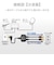 ORIGINALBASIC　4K8K対応 アンテナ分波器 ケーブル付 (F(ネジ)0.5m-L(L字)2m)  OBTSFL2C20BK