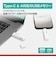 BUFFALO　USB3.2(Gen1)対応 Type-AC両対応 回転式USBメモリー ［256GB / USB TypeA＋USB TypeC / USB3.2 / 回転式］ RUF3ACR256GWC