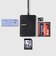 エレコム　メモリリーダライタ/超高速タイプ/USB3.0対応/ケーブル50cm/SD+microSD+MS+CF対応/ブラック MR3C402BK