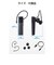 エレコム　Bluetoothヘッドセット 片耳 USB Type-C充電 Qualcomm cVc HD Voice マイクミュート マルチポイント ブラック LBT-HSC21PCBK