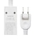 エレコム　延長コード 電源タップ USB タップ 1.5m コンセント 3口 Type-C ×2 USB-A ×2 PD 20W 雷ガード ほこり防止シャッター 絶縁キャップ PSE適合ホワイト TU083A2C215WH