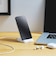 エレコム　ワイヤレス充電器 Qi認証 充電スタンド 高速充電 横置き/縦置き ( iPhone Pixel Xperia Galaxy Android AirPods 各種対応 ) ホワイト WQS11WH