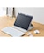 エレコム　iPad Air ケース 11インチ ( M3 / M2 ) / 10.9インチ 第5世代 第4世代 マグネット着脱フラップ カバー  背面クリア TBA25MMG360BG