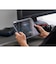 エレコム　iPad ケース 11インチ ( A16 ) / 10.9インチ 第10世代 マグネット着脱フラップ カバー 360度回転 Apple Pencil収納 スタンド オートスリープ機能 背面クリア TBA25RMG360BG