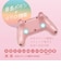 アローン　Switch2用カラフルコントローラー ピンク ALLONE ALGNS2CT004PI<br>★こちらの商品は人気商品のため、色違い・仕様違い等含め「一家族１台限り」でのご協力をお願いしております。