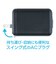ナカバヤシ　巻取りケーブル付 USB PD充電器 65W対応 JYUACR0165BK