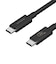 OWLTECH　PD240W対応 USB Type-C to USB Type-Cケーブル USB PD Extended Power Range対応 USB4 ブラック OWLCBEMCC10BK